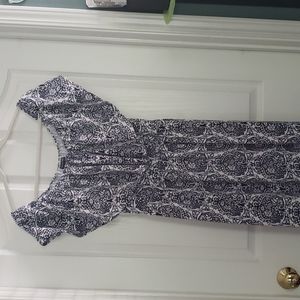 NWOT Off shoulder maxi dress 1X